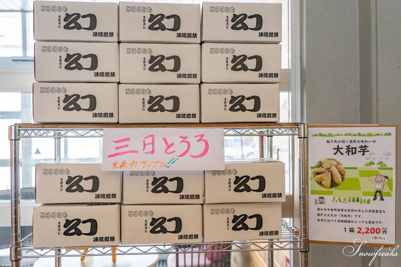 2021年元旦。新しい年の始まりは、道南一の雪質を誇る『今金町ピリカスキー場』から。地元・今金町出身の同級生スキーヤーの皆さんとフォトセッション!(^^)!